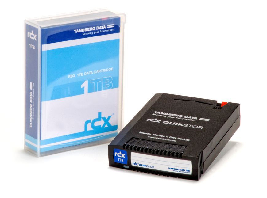 Tandberg RDX - Easy to use, Secure and Fast Backups