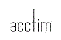 Acctim