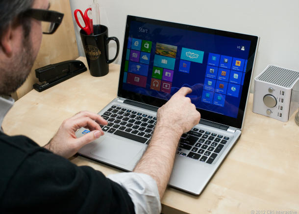 Acer Predict that touchscreen laptops will be common place come 2014