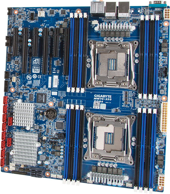 Gigabyte Presents Its Latest Dual Socket Workstation Motherboard