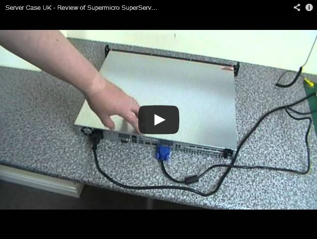 YouTube Video Review - Supermicro SuperServer 5018D-MF