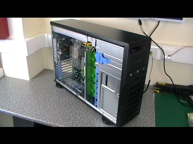 YouTube Video Review - Supermicro SuperServer 7047 Server Build