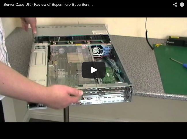 YouTube Video Review - Supermicro SuperServer 5027R-WRF  Server Build