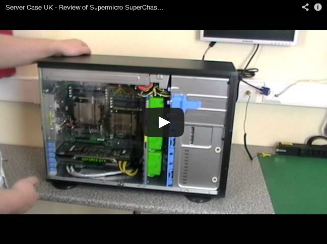 YouTube Video Review - Supermicro SuperChassis 745 Based Dual E5-Xeon DSP Server Build