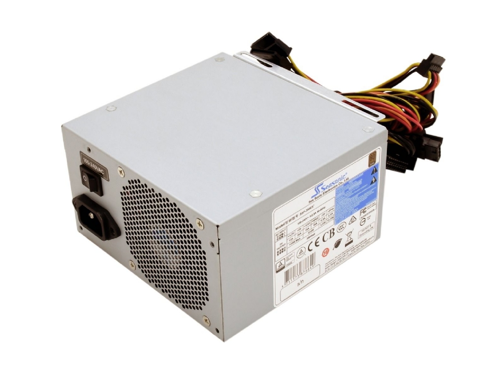 Seasonic SSP-400ES2 400W Industrial Server Power Supply - 80 plus Bronze PFC with Single 8cm Fan
