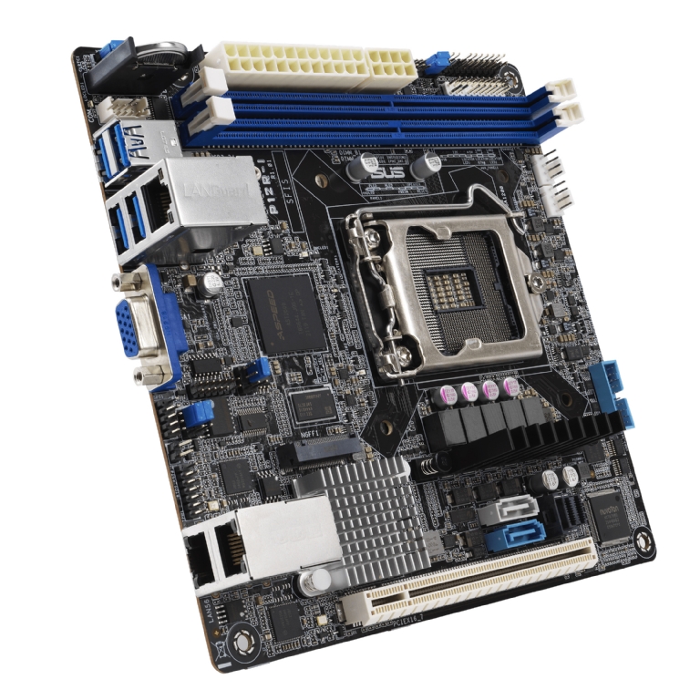 ASUS P12R-I Server Motherboard. Xeon E-2300 Support. Dual Gigabit LAN Onboard. VGA Video Onboard. Integrated IPMI Remote KVM. Includes ASMB10 Module
