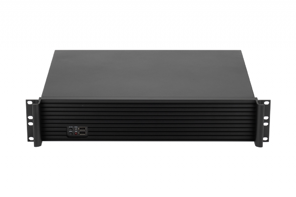 Logic Case LC-2350L-BL 2U Rackmount Chassis - 3x Internal 3.5 Bays - 350mm Short Depth