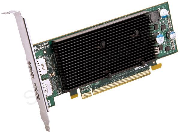 Matrox M9128 LP 1024MB PCI-E x16 DisplayPort Graphics Card ...