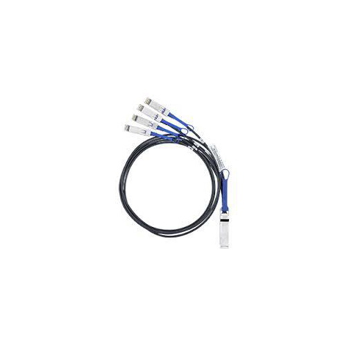 Mellanox MC2609130-001 Passive Copper Hybrid Cable Ethernet 40GbE to 4x10GbE QSFP to 4xSFP+ 1m