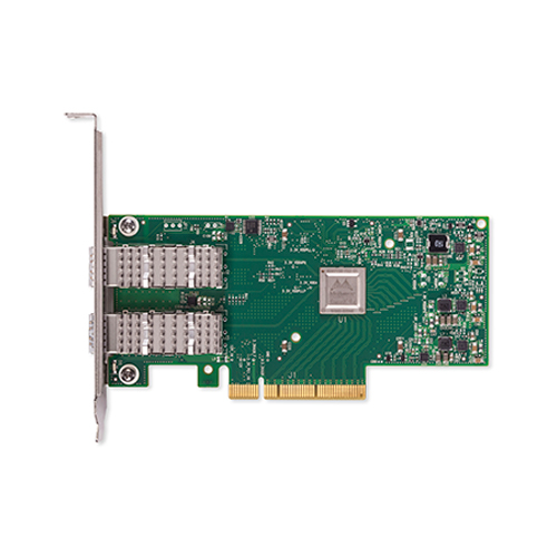 NVIDIA MCX4121A-ACAT ConnectX-4 Lx EN Adapter Card 25GbE Dual-Port SFP28 PCIe 3.0 x8 ROHS R6