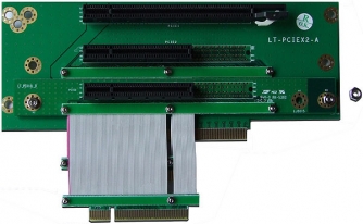CRS 2U PCI-E x16 x 8  x 8 Fixed/Ribbon Risercard