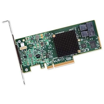 8 Port Broadcom SAS 9300-8i Single, Internal, 12Gb/s SATA+SAS, PCIe 3.0 HBA