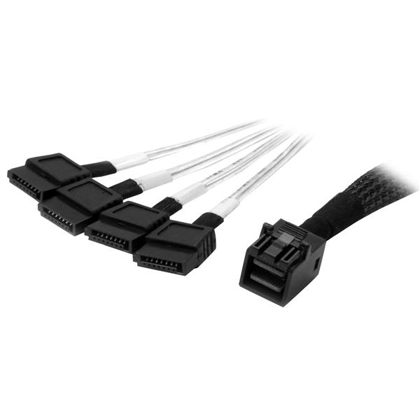 Internal Mini-SAS to SATA Cable - SFF-8643 to 4x SATA - 1 m