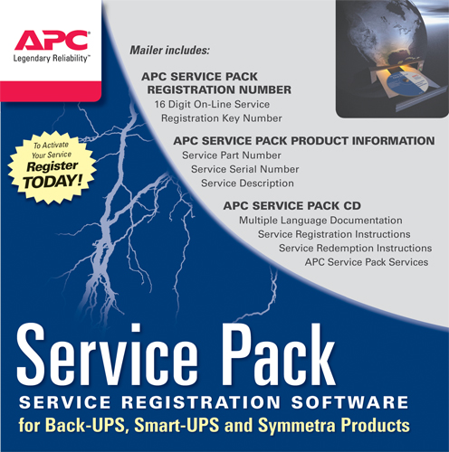 APC Service Pack 3 Year Extended Warranty for Concurrent Sales