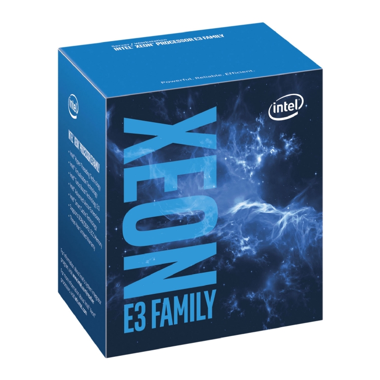 Intel Xeon E3-1220 v6, S 1151, Kaby Lake, Quad Core, 4 Thread, 3.0GHz, 3.5GHz Turbo, 8MB Cache, 72W TDP, CPU, Retail