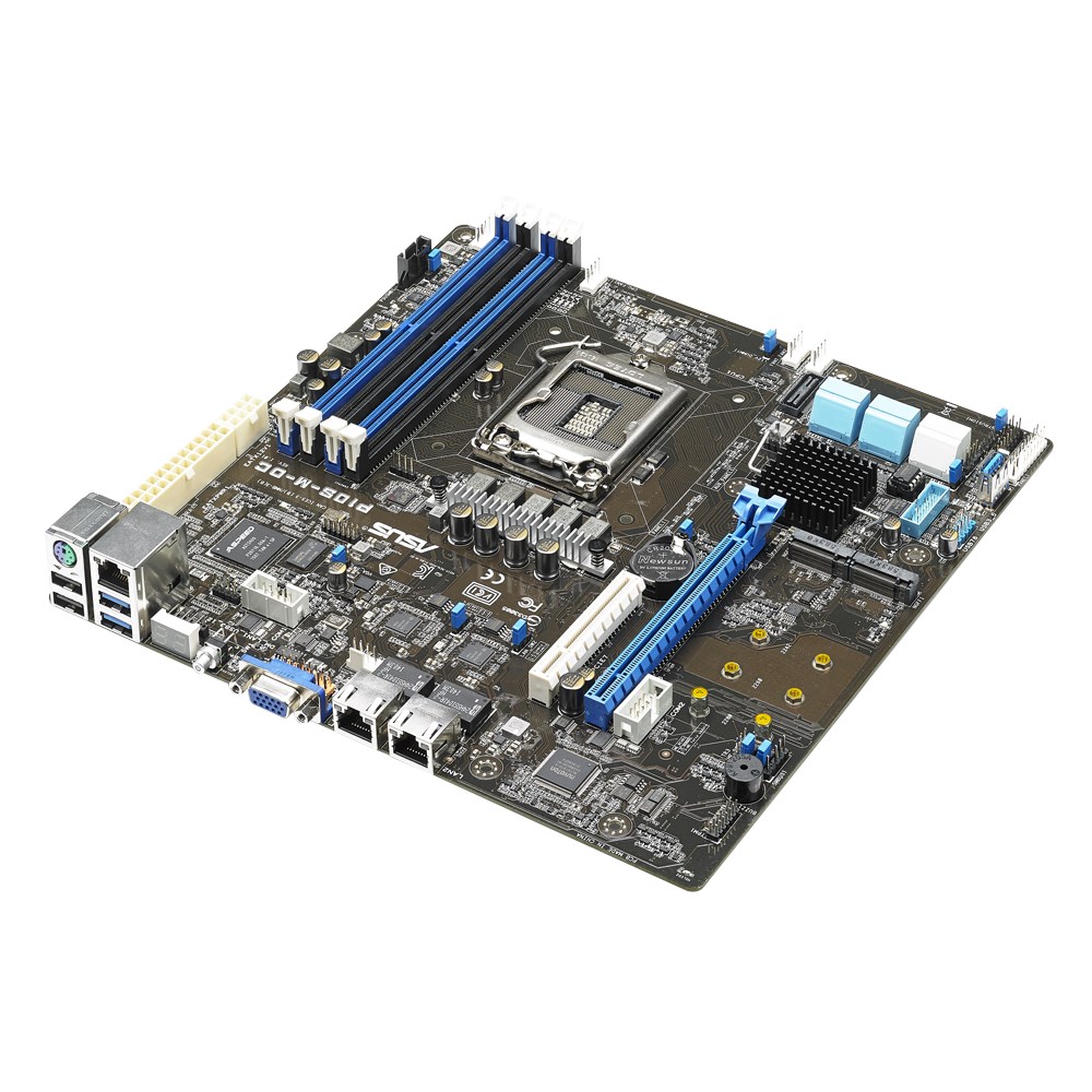 Asus P10SMDC Motherboard Intel C232, VGA + 1x PCIe x16, 1x PCIe