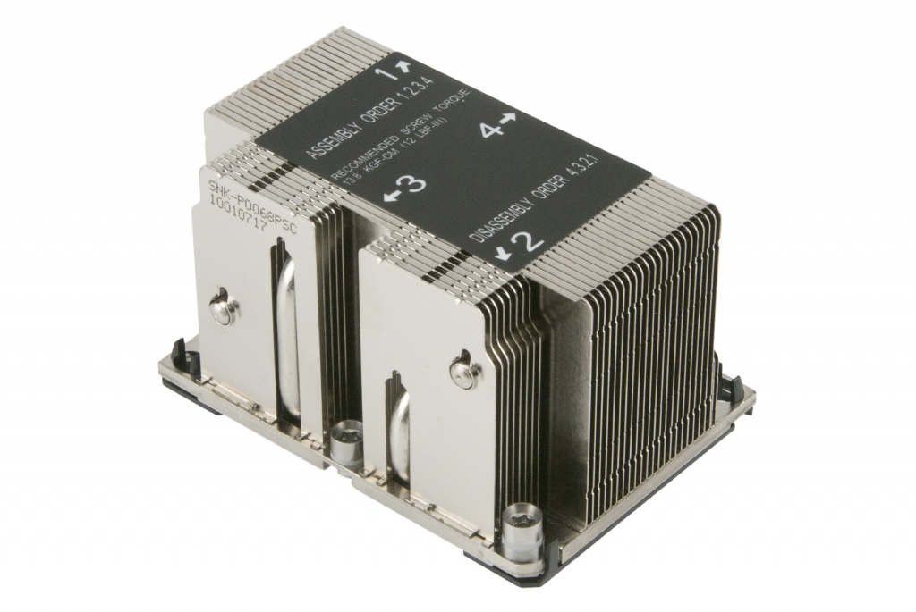 Supermicro 2U Passive Side-Air-Channel CPU Heat Sink Socket LGA3647-0