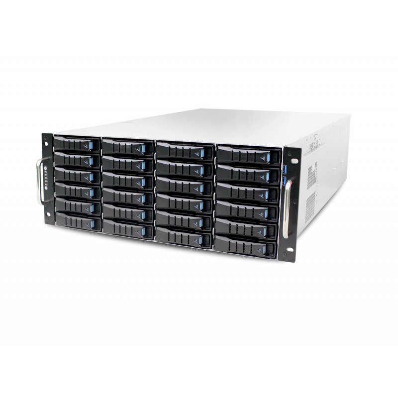 AIC 4U 12G Enterprise Storage Server Chassis 24 x 3.5