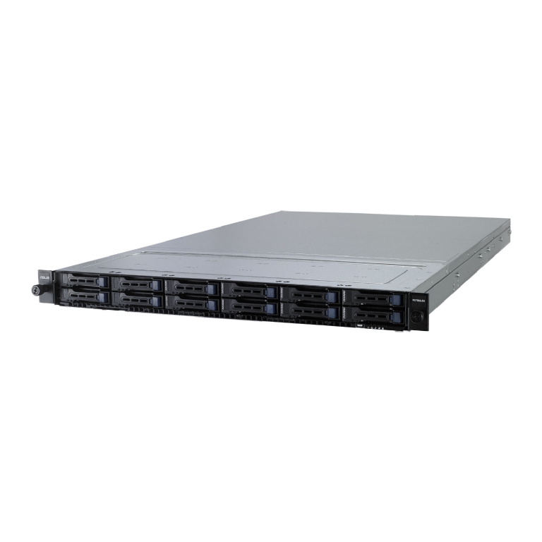 12-Bay ASUS RS700A-E9-RS12, EPYC DP Barebone 1U Rack Server, 2x SP3, 32x DDR4, 2.5