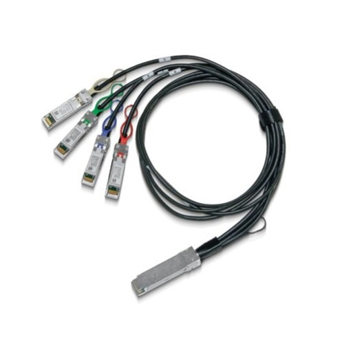 Mellanox MCP7F00-A001R30N Passive Copper Hybrid Cable ETH 100GbE to 4x25GbE QSFP28 to 4xSFP28 1m Colored 30AWG CA-N 
