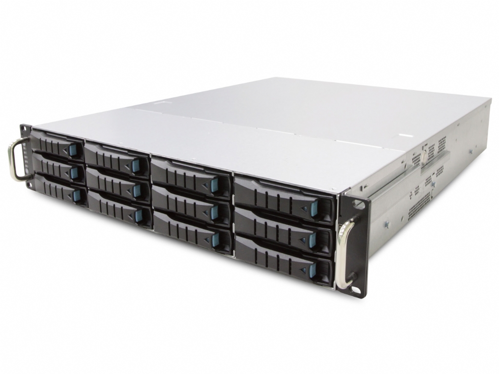 AIC 2U 12G Short Storage Server Chassis 12 x 3.5