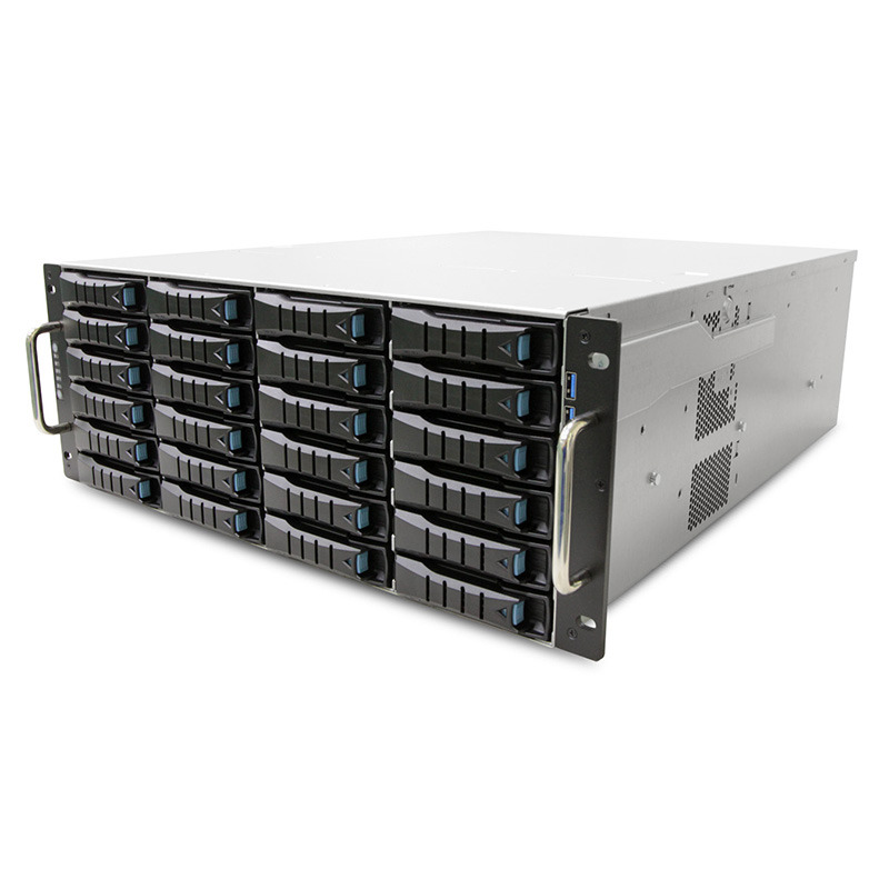 AIC 4U 12G Short Storage Server Chassis 24 x 3.5