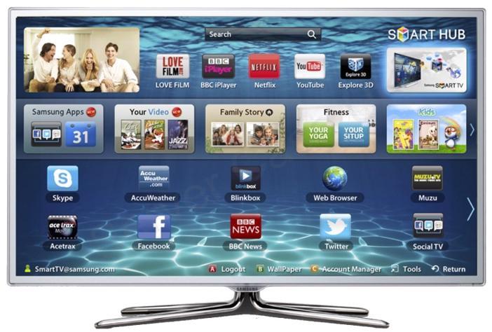 Samsung Series 6 ES6710 32 inch 3D Full HD Smart LED Television White