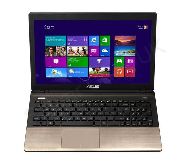 Asus K55VD SX696H 15.6 inch Notebook PC Core i5 3230M 4GB 500GB DVD SuperMulti LAN Webcam Windows 8 Intergrated nVidia GeForce 610M