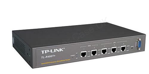 TP-Link TL-R480T+ 2 WAN Ports + 3 LAN Ports Router for Small/Medium Business and Internet Cafe
