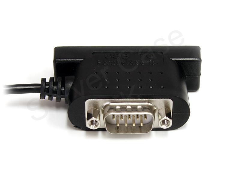 StarTech (3 ft) 1s1p USB to Serial Parallel Port Adaptor Cable Server