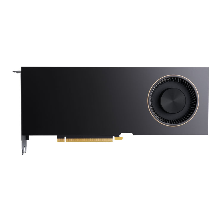 48GB PNY NVIDIA RTX A6000, PCIe 4.0 (x16), Ampere, 10752 Core, 336 Tensor, 84 RT Cores, GDDR6 w/ ECC, DP