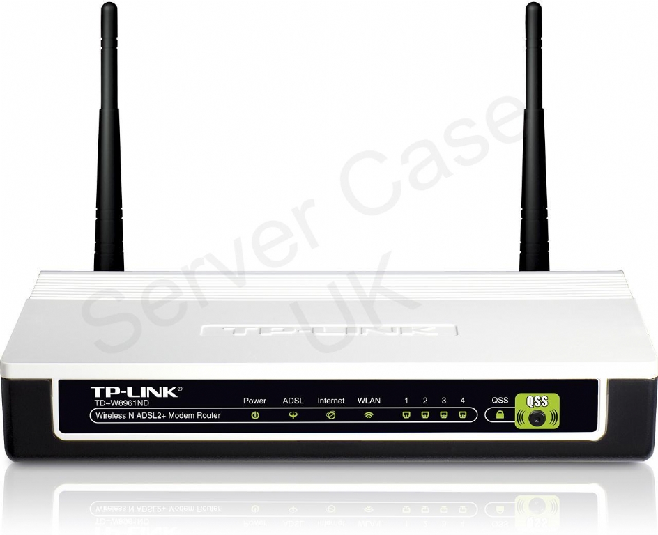 Tp Link Td W61nd 300mbps Wireless N Adsl2 Modem Router Server Case