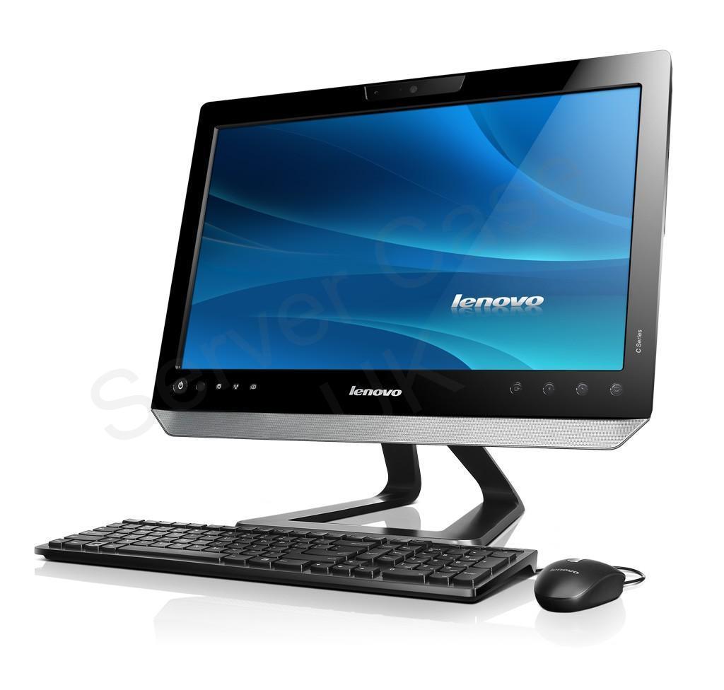 Lenovo Pc All In One Lenovo Essential C320 (20 inch) All-in-One Desktop PC Core i3 (2120) 3.3GHz  6GB 1TB DVD±RW WLAN Webcam Windows 7 HP 64-bit Integrated Graphics (Black)  - Server Case