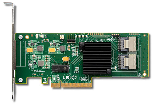 LSI Logic 9211-8i SAS Controller - - PCI Express x8 - Plug-in Card