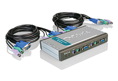 Keyboard Video Mouse (KVM) Standalone Switches