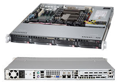 Barebone Server Kits 1U Rackmount