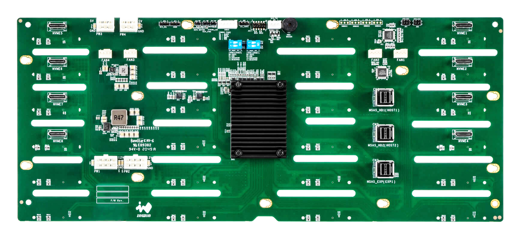 SAS Expander Backplane